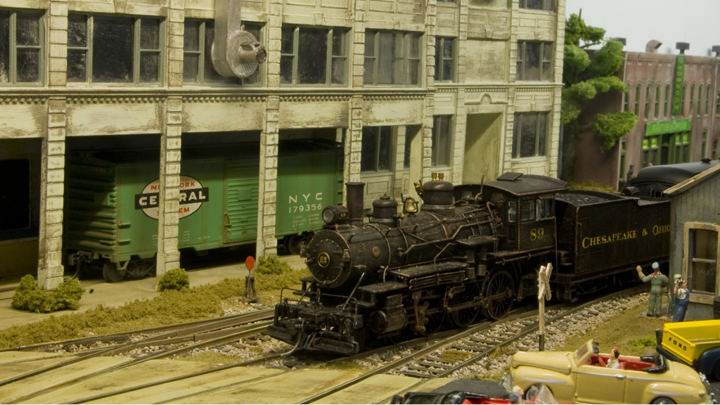 4-6-0 no.89 stands at Bad Aston depot